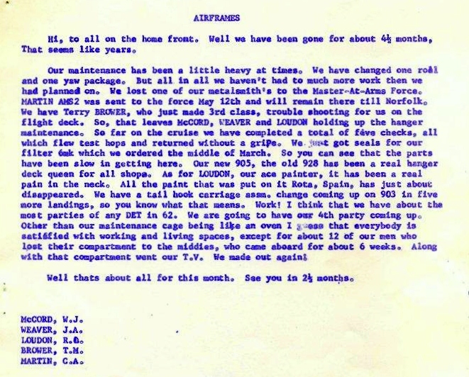 July 1963 Newsletter