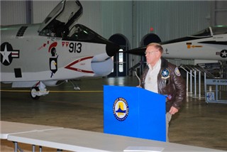 Click photo (90) to enlarge. Capt. Jim Curry, Guest Speaker