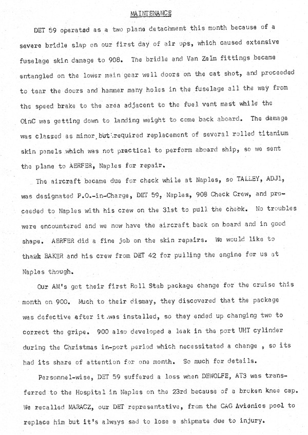 December 1962 Newsletter