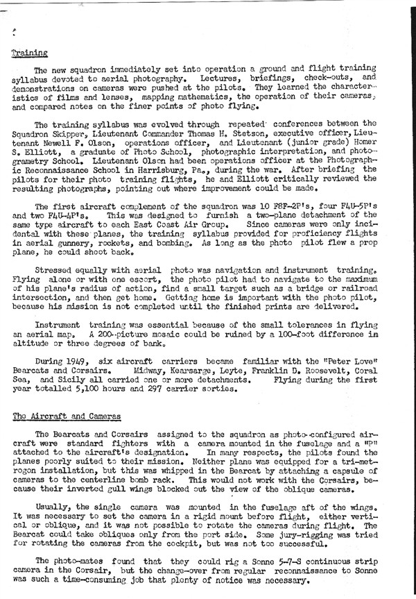 VC-62 History 1949-56