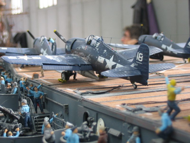 WWII Carrier Model