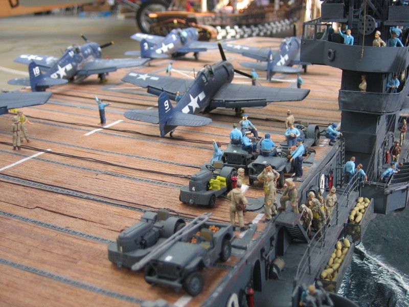 WWII Carrier Model