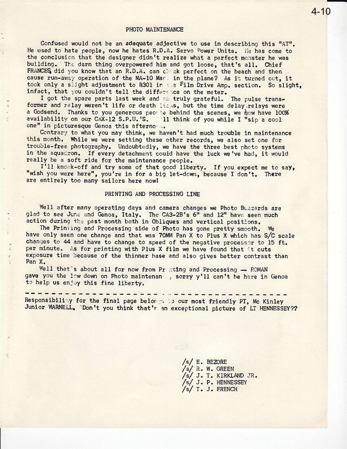 Det Det 42-60 1960 Newsletter
