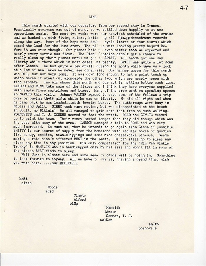 Det Det 42-60 1960 Newsletter