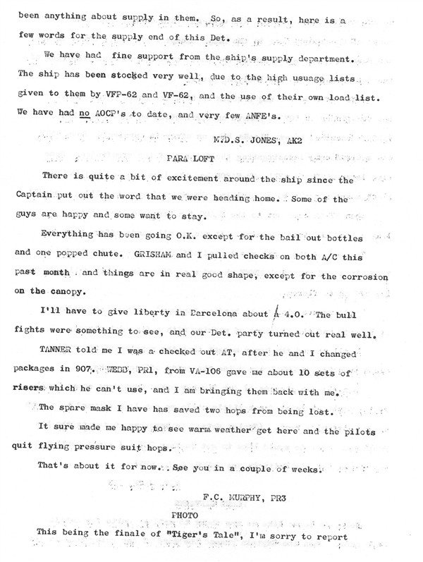 August 1962 Newsletter