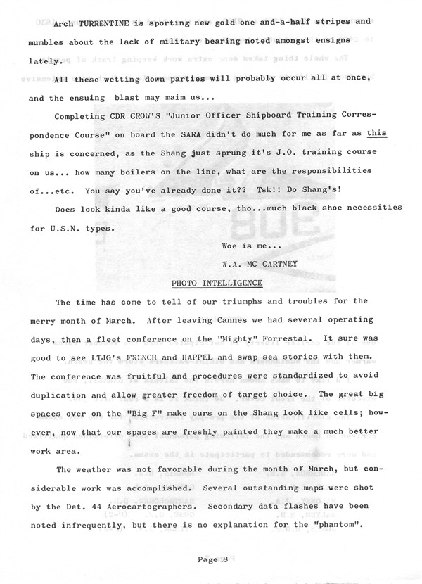 March 1961 Newsletter