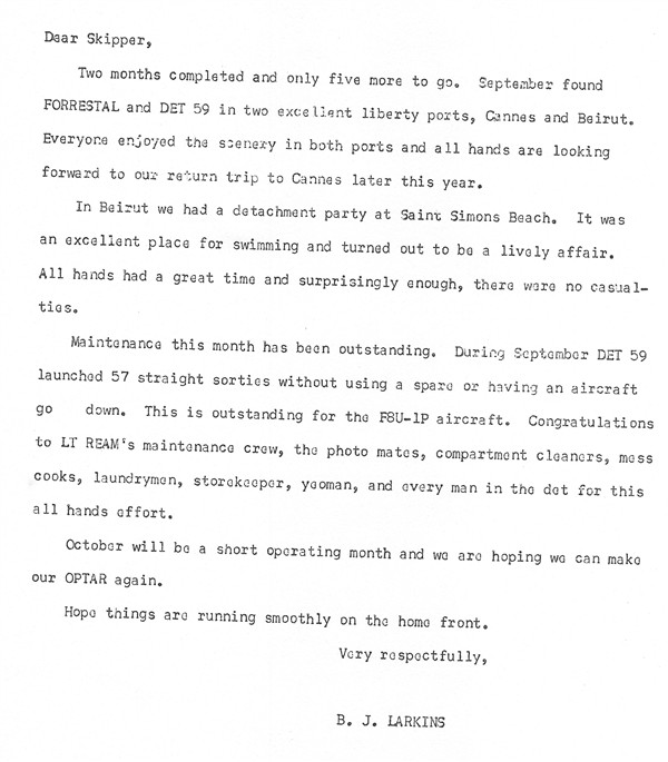 September 1962 Newsletter