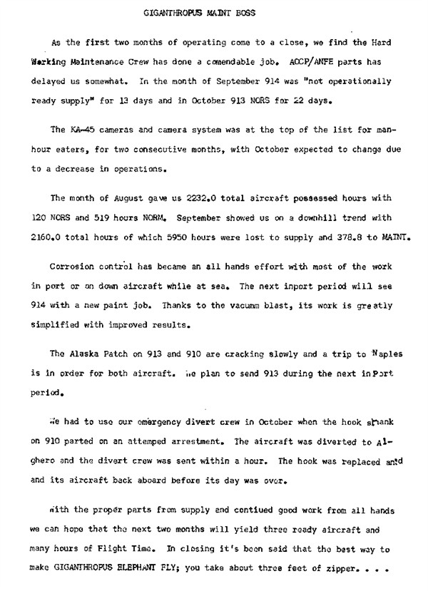 October 1965 Newsletter