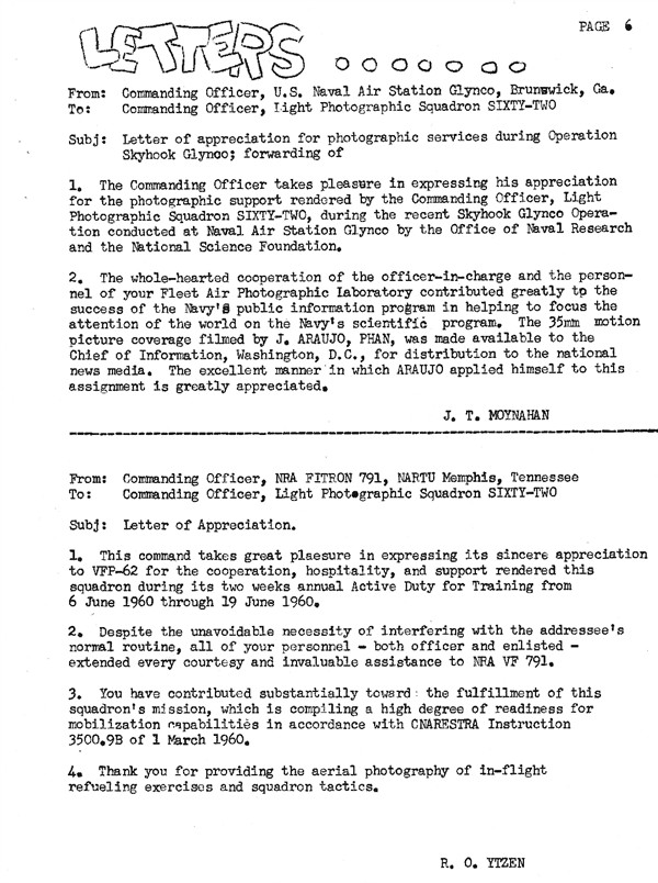 July 1960 Newsletter