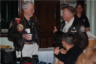Click Photo (55) to Enlarge. L-R: Frank Liberato, Jim Curry