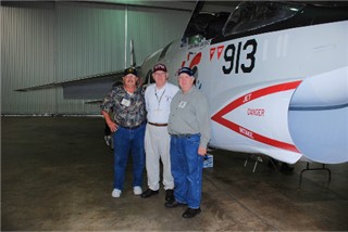 Click photo (175) to enlarge. L-R: Burt Troxler, John Sees, Bob Sees